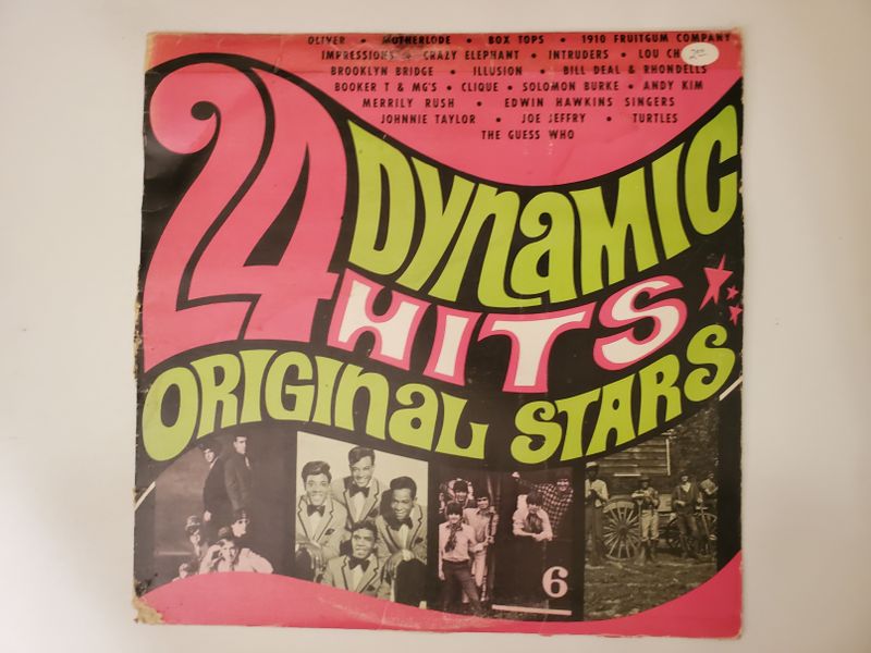 Various Artists 24 Dynamic Hits Original Stars vinyl record